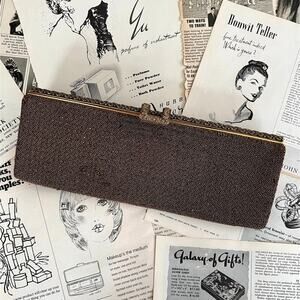 Antique Edwardian French Beaded Evening Clutch Purse – Deborah Regal